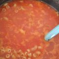 El cooksnap de Abigail Mtz cuando hizo Sopa Aguada.