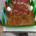 Cooksnap dari Megafita Ramayasari untuk resep Kue Ultah Mie