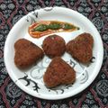Dr. Pushpa Dixit's cooksnap of when they made વેજીટેબલ કટલેટ (Vegetable Cutlet Recipe In Gujarati).