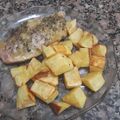 El cooksnap de Débora cuando hizo Carre de cerdo con mostaza, miel y romero.