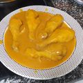 El cooksnap de Number One cuando hizo Muslo de pollo en salsa.