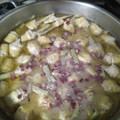 El cooksnap de yoli cuando hizo Alcachofas a la navarra.