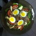 El cooksnap de nunexnune cuando hizo Ensalada fresca de rúcula y atún.