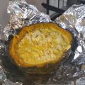 El cooksnap de Natalia cuando hizo Zapallo relleno al horno.