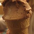 El cooksnap de Yabiana cuando hizo Helado de dulce de leche granizado.
