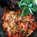 Cooksnap dari Eza Agustiningsih untuk resep SAMBEL TRIO 'BCG' Bawang Cabe Garam mix tahu (#pr_recooksambal)