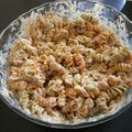 El cooksnap de Mertxe Cant cuando hizo Ensalada de Pastas de colores con Pollo.