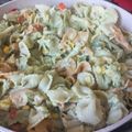 El cooksnap de Karoll cuando hizo Ensalada de pasta y atún con salsa de palta.