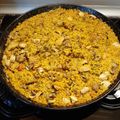 El cooksnap de fernandofm49 cuando hizo Paella de pollo y champis.