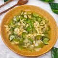 Cooksnap dari DW (Dapoer Wija) untuk resep Sayur Bening Timun Dan Telur