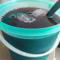 El cooksnap de Axel León cuando hizo Agua de jamaica.