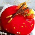 Cooksnap dari devi Liem untuk resep MIRROR GLAZE CAKE: CARA MEMBUAT GELATIN ART CAKE