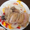 Glory 的 和風油雞腿沙拉 cooksnap
