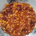 Bettina Nagy-Dörmő Cooksnap-ja, amikor elkészítette a(z) Chilis bab gyorsan receptet.