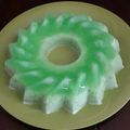 Cooksnap dari indria untuk resep Puding Lumut Tanpa Air Pandan