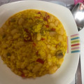 El cooksnap de Mónica cuando hizo Habichuelas con arroz y atún.
