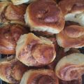 El cooksnap de silvia cuando hizo Rollitos de canela con masa de brioche.