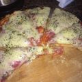 El cooksnap de Cristian y Flor cuando hizo Masa Pizza casera.