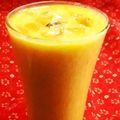 Nandini Mukherjee Ghosh's cooksnap of when they made ম্যাঙ্গো লস্যি (Mango lassi recipe in bengali).