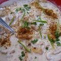 Shaheen,s cooking's cooksnap of when they made Meethay Dahi Baray.