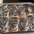 Almási terike Cooksnap-ja, amikor elkészítette a(z) Cinnamon rol- Amerikai fahéjas csiga receptet.