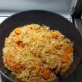 Cooksnap από Anastasia στη συνταγή Ζουμερό λαχανόρυζο με πράσο και καρότο