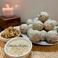 Madhu Walter's cooksnap of when they made तिल व अखरोट लड्डू.