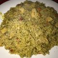 El cooksnap de Florencia Martinéz cuando hizo Arroz con pollo!.