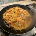 El cooksnap de Claudia Muñoz cuando hizo Paella Chileno-Valenciana.