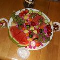 صورة من زوجي سر سعادتي 😍ام عمر، شاركها بعد تجربة وصفة أعواد فواكه جميلة 🍓🍍🍏🍉