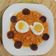 El cooksnap de MariRuRo cuando hizo Garbanzos en salsa de pimiento asado al eneldo con huevo duro.