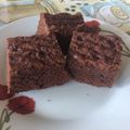 Simi and Milo's cooksnap of when they made Double Chocolate chip apricot brownies.
