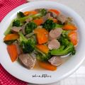 Cooksnap dari Rahma_Bunda Radit & Rafa untuk resep Cah Brokoli Bakso Sosis