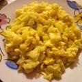 El cooksnap de Evita cuando hizo Revuelto de calabacín.
