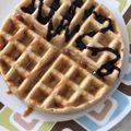 El cooksnap de Carolina S cuando hizo Waffles de queso.