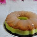 Cooksnap dari dapureci untuk resep Pudding 3 lapis (marie,avocado,choco)