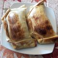 El cooksnap de Teresita Felíz cuando hizo Empanadas de pino en horno.