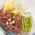 SpottedByD's cooksnap of when they made Corned Beef and Veggies in Broth : Modern Nilaga Soup - Canned Goods Leveled Up #lockdown.