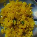 Vanshika Mulchandani's cooksnap of when they made Soaked puffed rice poha.
