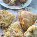 El cooksnap de Carla Tapia Ormeño cuando hizo Pollo imitación KFC.
