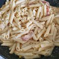 El cooksnap de maria isabel gonzalez cortes cuando hizo Macarrones a la carbonara sin cebolla.