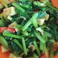 Cooksnap dari Rheeza Putri Syams untuk resep Sawi Hijau Rebon Tahu