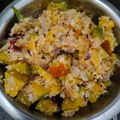 Beema's cooksnap of when they made அரசாணிக்காய் பொரியல்(arasanikkai poriyal recipe in tamil).