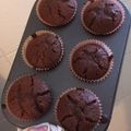 El cooksnap de Josefina Suarez cuando hizo Muffins de Chocolate (tipo Starbucks).