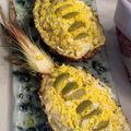 El cooksnap de Romi cuando hizo Mi ensalada con piña, manzana y pollo.