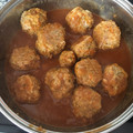 El cooksnap de Fran Márquez cuando hizo Albóndigas al Varoma con salsa española (Thermomix).
