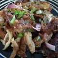 รูป Cooksnap ของ piya peipei เมื่อเขาทำ ลาบไก่กรอบ