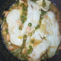 El cooksnap de Angie Perálvarez Fernández cuando hizo Merluza en salsa verde.
