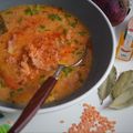 Eva Jones's cooksnap of when they made Lentil soup with smoked ham.