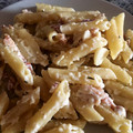 El cooksnap de Sara PA cuando hizo Spaghetti a la carbonara.